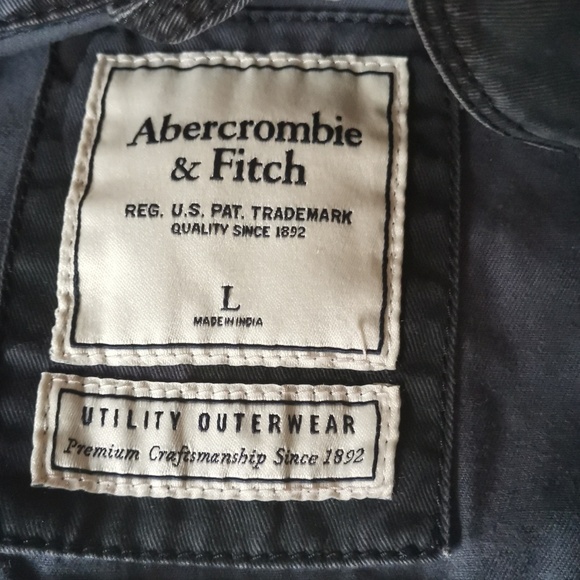 Abercrombie & Fitch Blue Camo Jacket - Picture 5 of 7